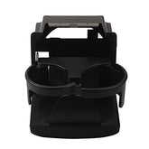 Rear Console Cup Holder Sub Assembly Replacement Compatible with Subaru Legacy Outback 2005-2009 Replaces# 66150AG01CWA Black